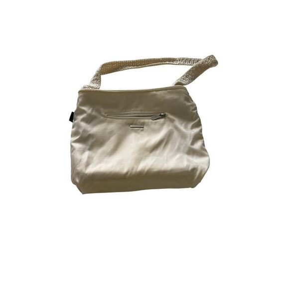 The Sak Cute natural nylon crochet shoulder bay with zipper closure M size. - Picture 7 of 16